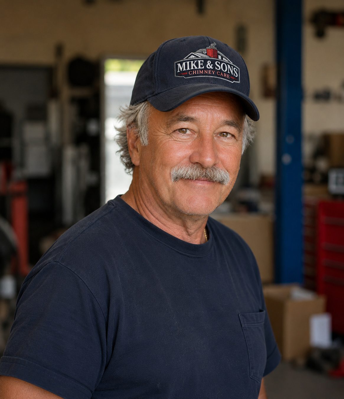 Mike, founder of Mike & Sons Chimney Care