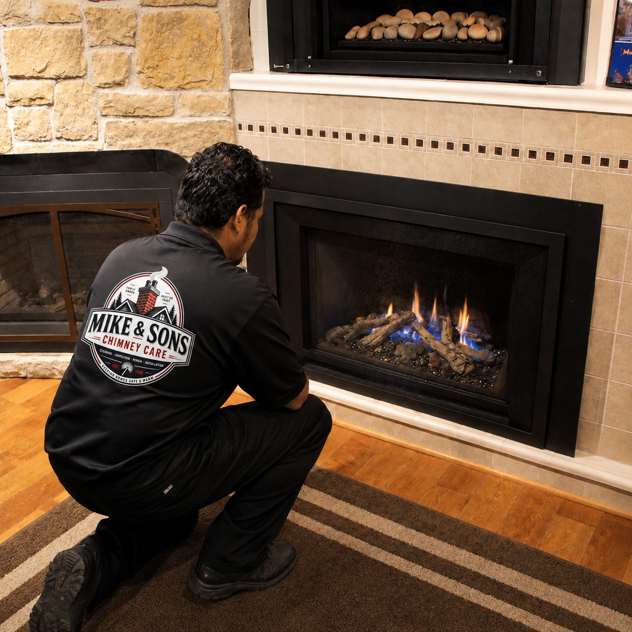 Inspection — Gas Fireplace Check