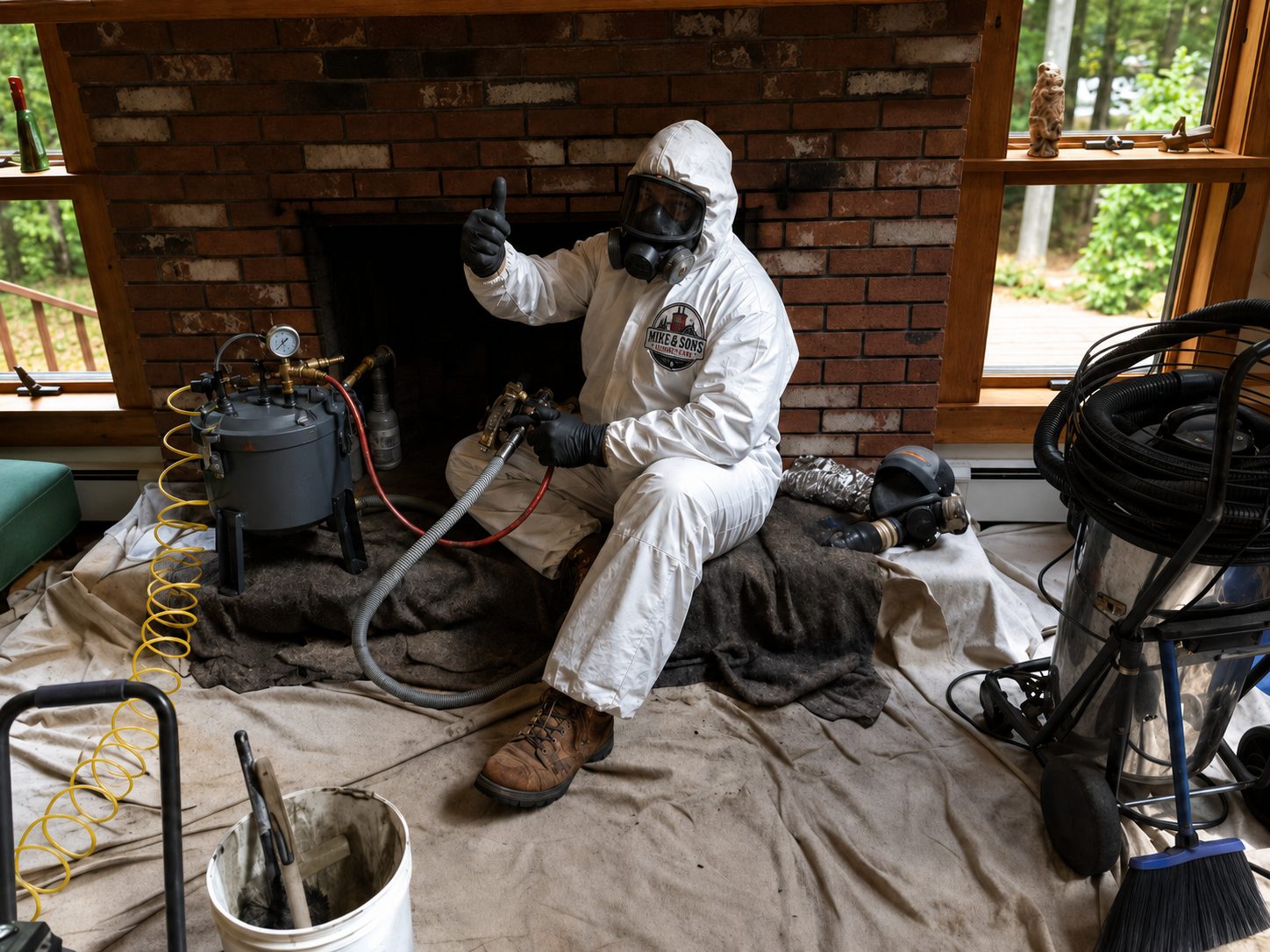 Mike & Sons Chimney Care crew serving Tampa, FL